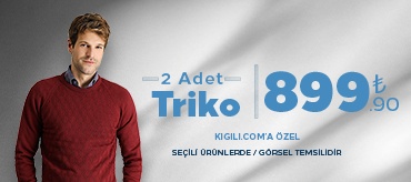 Kiğılı 2 Adet Triko 899.90 TL Kampanyası