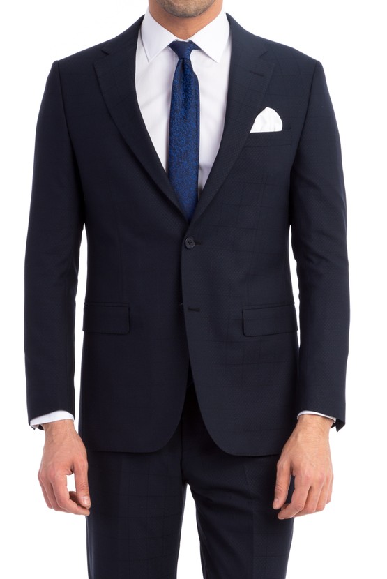 Erkek Giyim - Kareli Takım Elbise