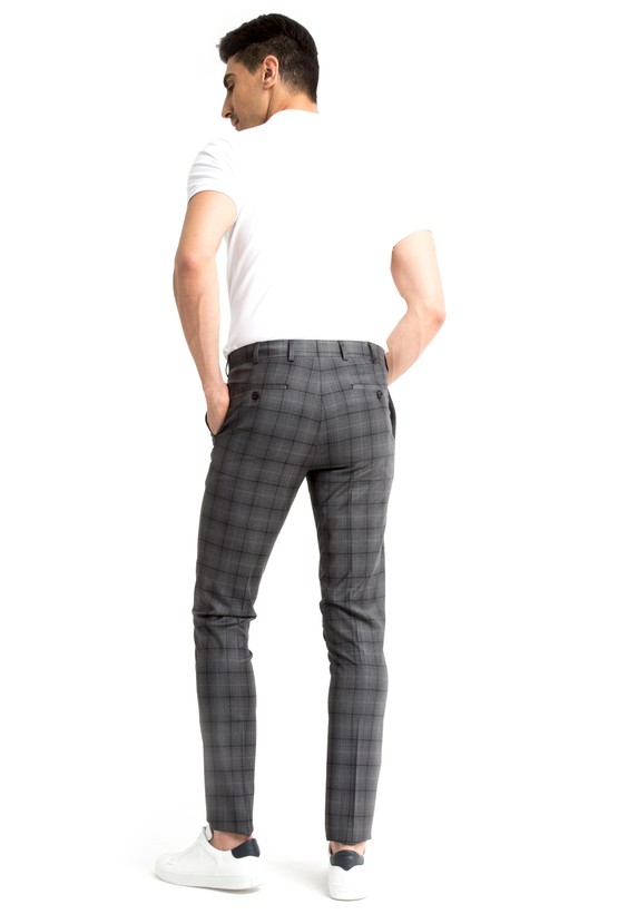 Erkek Giyim - Ekose Pantolon