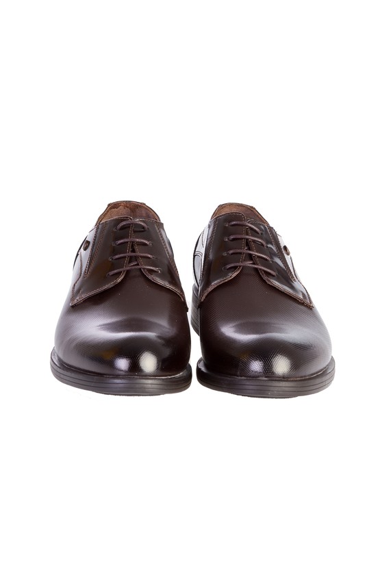 Erkek Giyim - Kauçuk Taban Açma Deri Ayakkabı