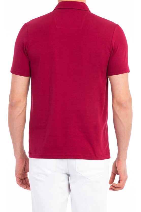 Erkek Giyim - Polo Yaka Süprem Slim Fit Tişört
