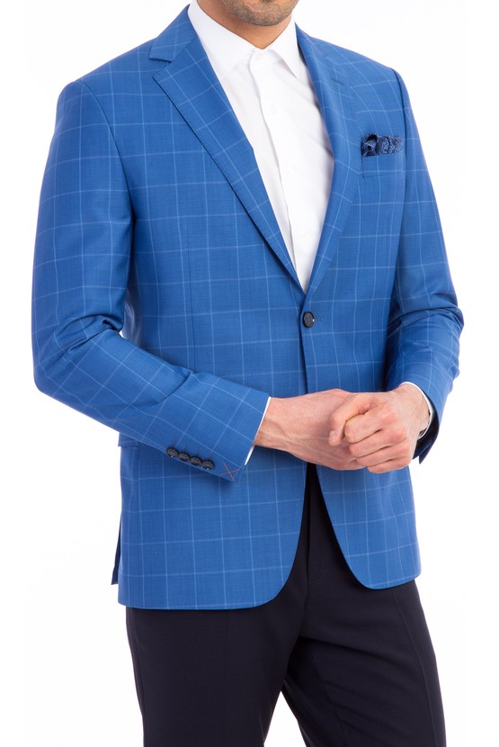 Erkek Giyim - Kareli Ceket