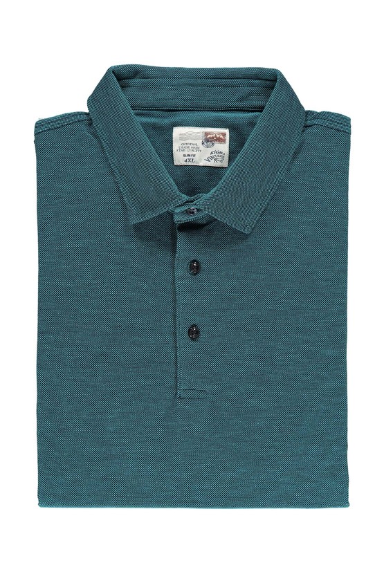 Erkek Giyim - Büyük Beden Polo Yaka Slim Fit Tişört