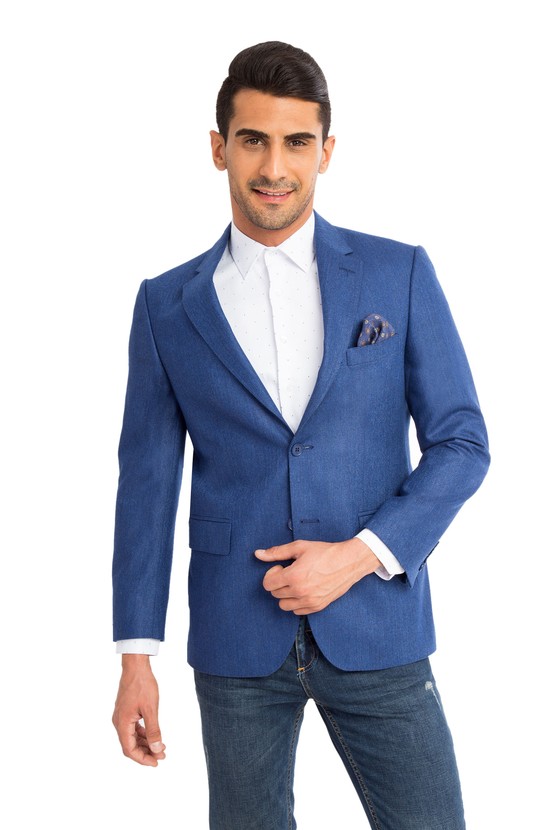 Erkek Giyim - Klasik Tweed Ceket