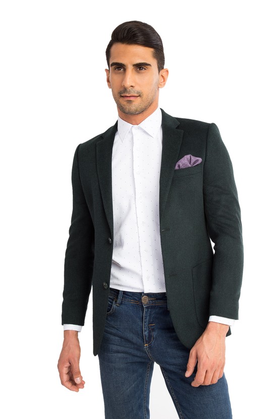 Erkek Giyim - Slim Fit Blazer Ceket
