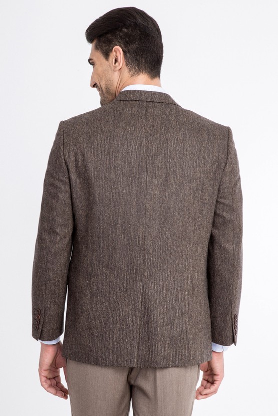 Erkek Giyim - Klasik Balıksırtı Ceket