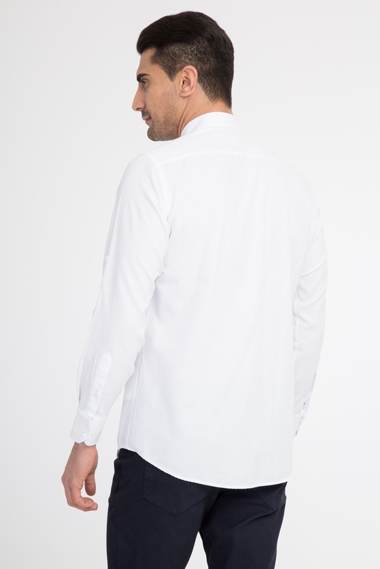 Erkek Giyim - Uzun Kol Oxford Gömlek