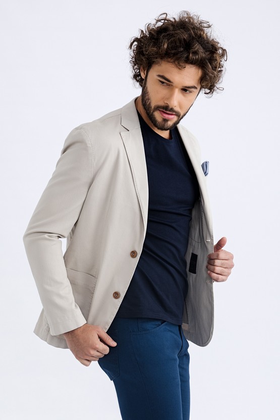 Erkek Giyim - Slim Fit Ceket