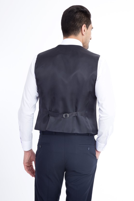 Erkek Giyim - Klasik Yelekli Takım Elbise