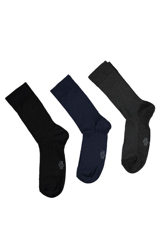 Erkek Giyim - 5'li Desenli Çorap