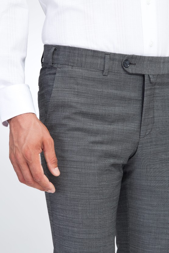 Erkek Giyim - Kuşgözü Klasik Pantolon