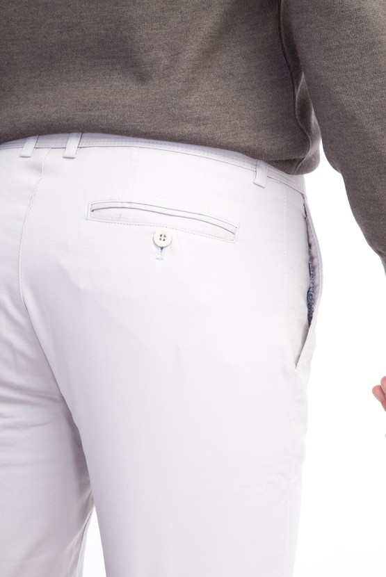 Erkek Giyim - Slim Fit Desenli Spor Pantolon