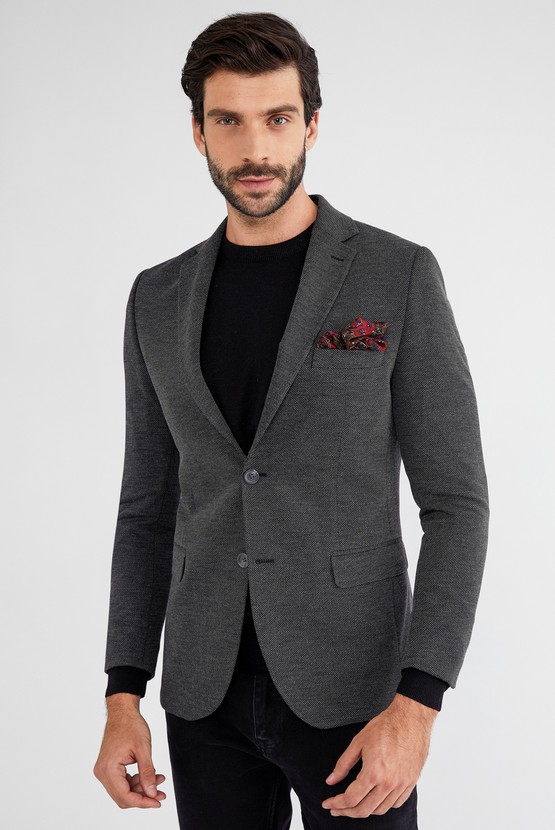 Erkek Giyim - Desenli Ceket