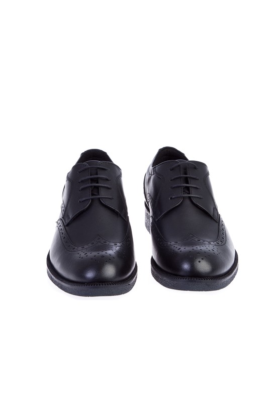 Erkek Giyim - Bağcıklı Deri Ayakkabı