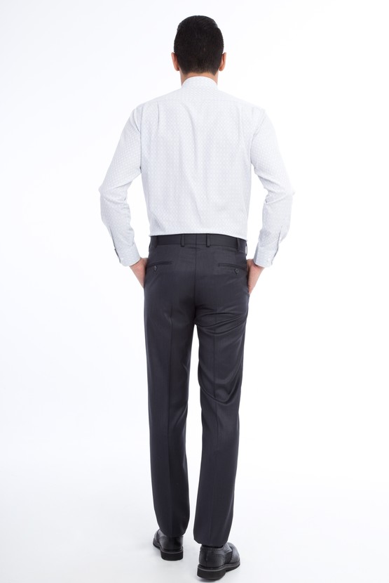 Erkek Giyim - Kuşgözü Klasik Pantolon
