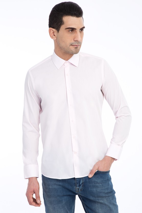 Erkek Giyim - Uzun Kol Slim Fit Gömlek
