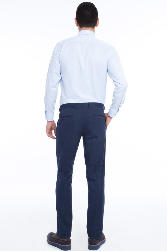 Erkek Giyim - Ekose Flanel Pantolon