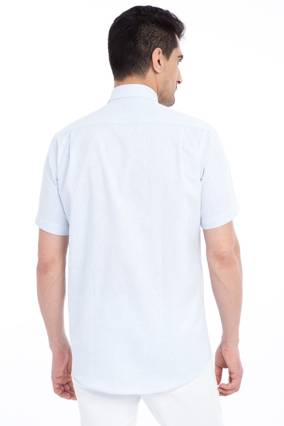 Erkek Giyim - Kısa Kol Spor Gömlek
