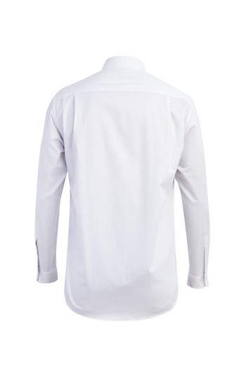 İtalyan Uzun Kol Regular Fit Kareli Kolay Ütülenir Pamuk Gömlek