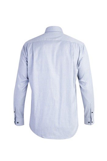 İtalyan Uzun Kol Regular Fit Kareli Gömlek