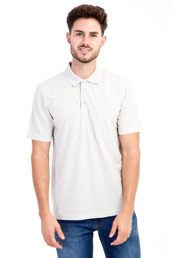 Erkek Giyim - Polo Yaka Klasik Tişört