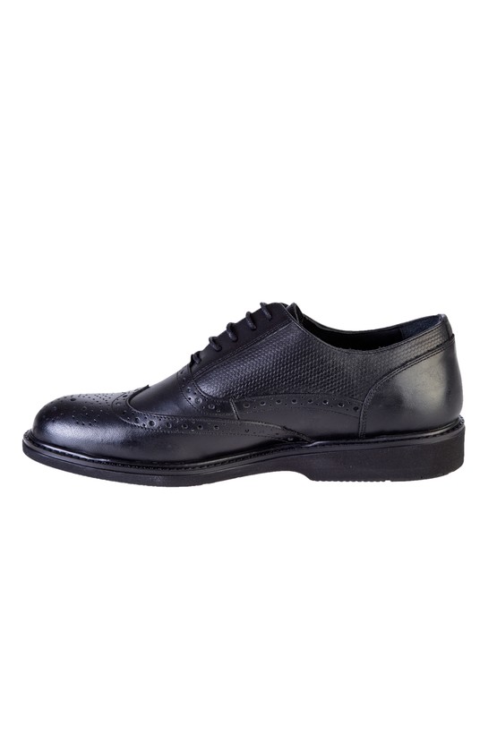 Erkek Giyim - Klasik Bağcıklı Deri Ayakkabı