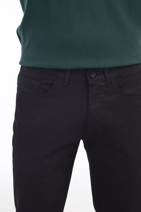 Erkek Giyim - Slim Fit Spor Kuşgözü Pantolon