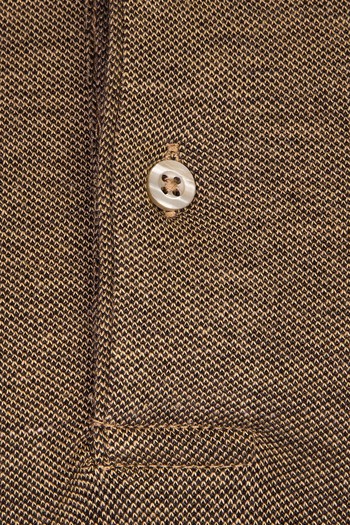 Polo Yaka Desenli Slim Fit Tişört