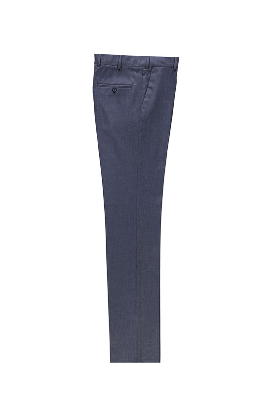Erkek Giyim - Slim Fit Klasik Kuşgözü Pantolon