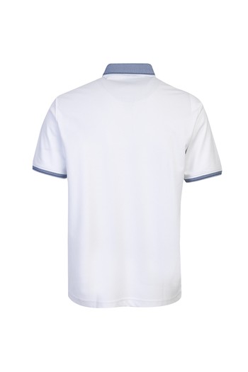 Polo Yaka Desenli Süprem Tişört