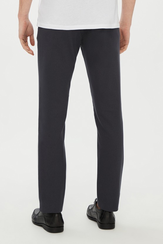Erkek Giyim - Slim Fit Kuşgözü Spor Pantolon