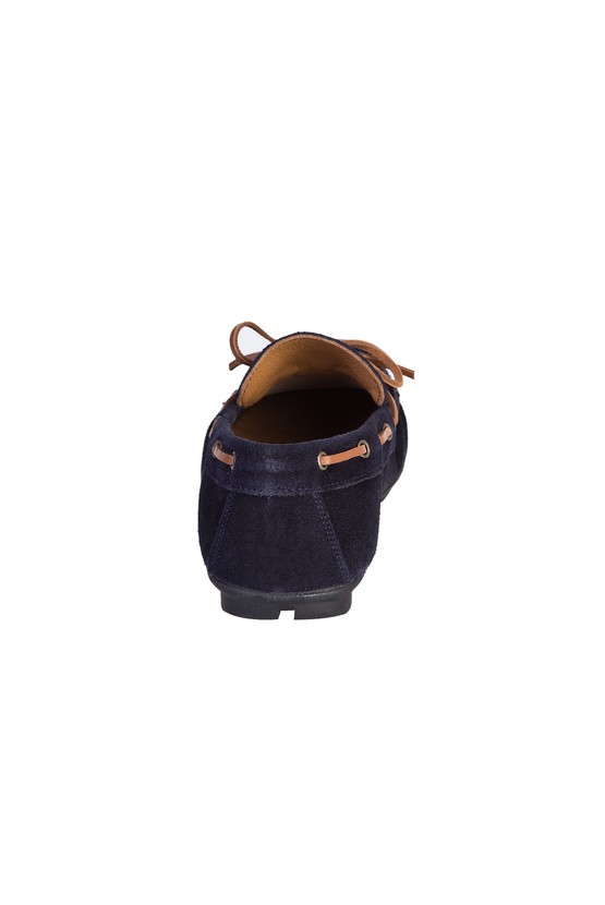 Erkek Giyim - Süet Bağcıklı Loafer Ayakkabı