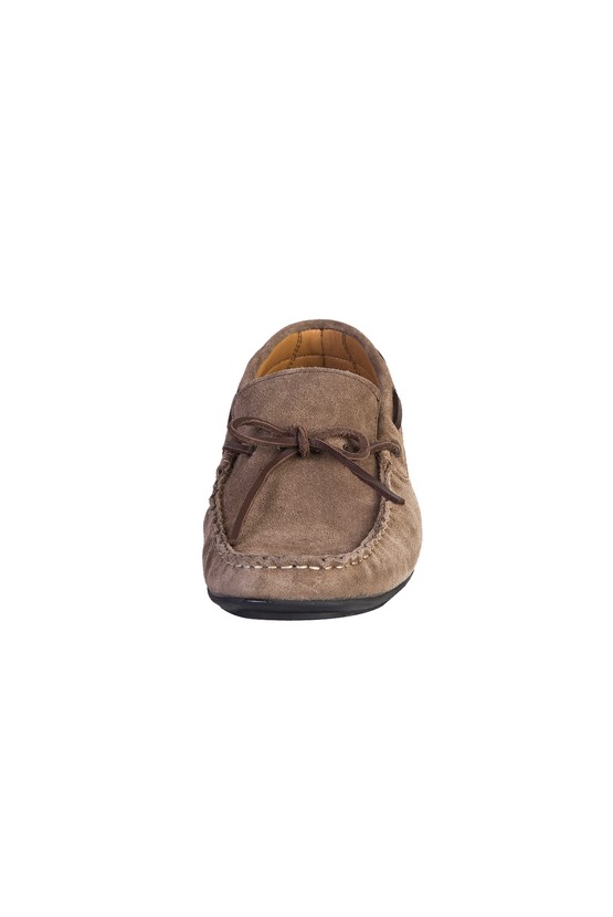 Erkek Giyim - Süet Bağcıklı Loafer Ayakkabı