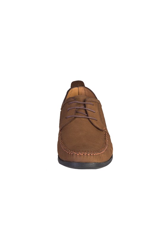 Erkek Giyim - Casual Bağcıklı Nubuk Ayakkabı