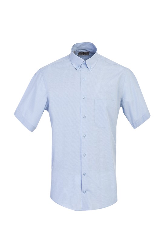 Erkek Giyim - Regular Fit Kısa Kol Ekose Gömlek