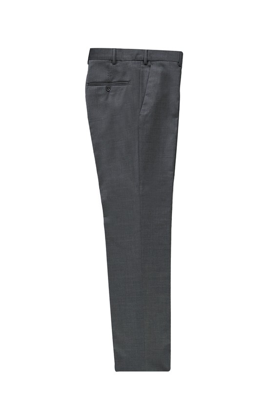 Erkek Giyim - Slim Fit Yünlü Klasik Kumaş Pantolon