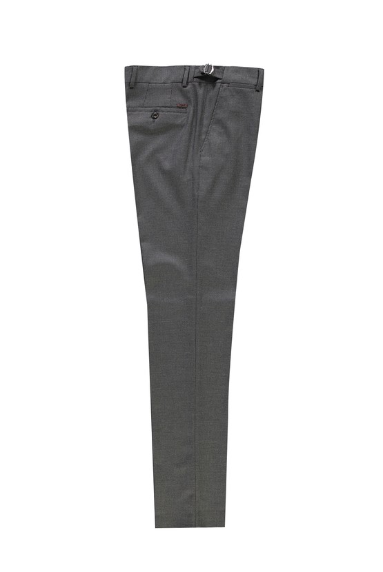 Erkek Giyim - Slim Fit Klasik Tokalı Pileli Pantolon