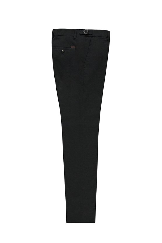 Erkek Giyim - Slim Fit Tokalı Pileli Klasik Pantolon
