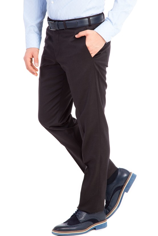 Erkek Giyim - Yünlü Flanel Pantolon