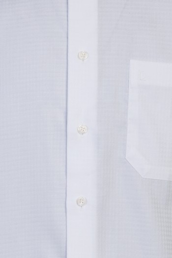 Uzun Kol Non Iron Desenli Klasik Pamuk Gömlek