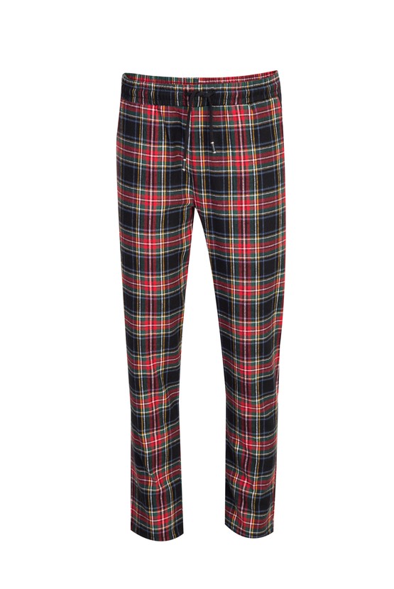 Erkek Giyim - Ekose Flanel Pijama Altı