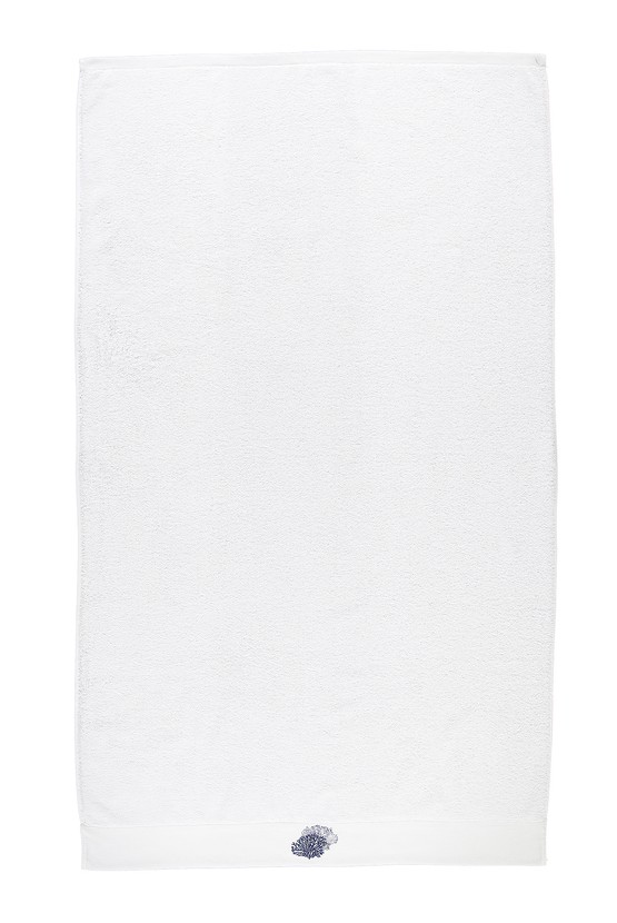 Erkek Giyim - Mercan Nakışlı Banyo Havlusu (90x150)