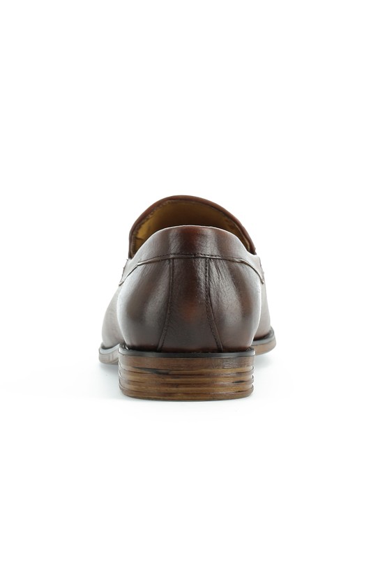 Erkek Giyim - Püsküllü Klasik Deri Ayakkabı