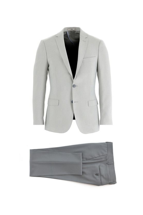 Erkek Giyim - Süper Slim Fit Kombinli Takım Elbise