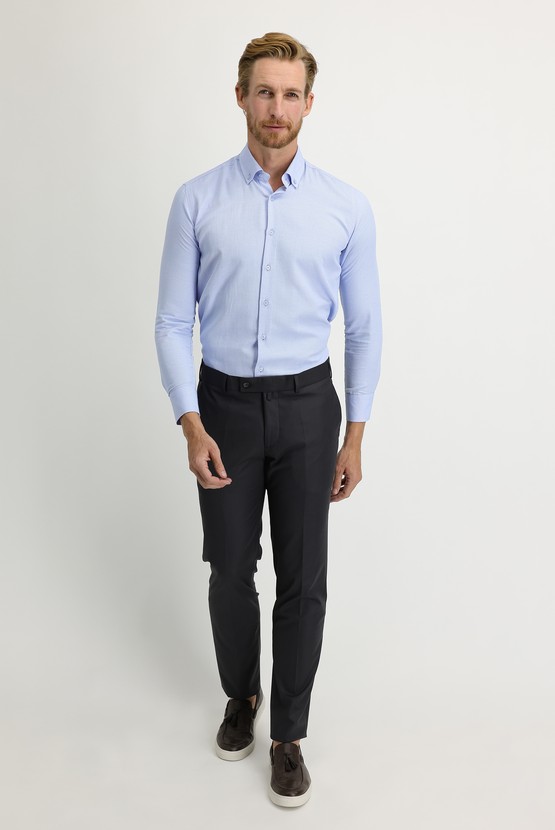 Erkek Giyim - Likralı Klasik Kumaş Pantolon