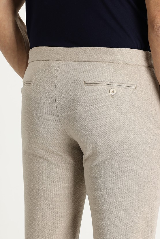 Erkek Giyim - Beli Lastikli İpli Pantolon