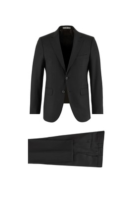 Siyah
      
      Slim Fit Yünlü Klasik Takım Elbise