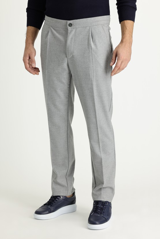 Erkek Giyim - Pileli Spor Pantolon