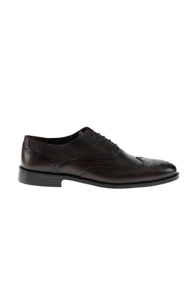 Erkek Giyim - ORTA KAHVE 40 Beden Bağcıklı Klasik Ayakkabı
