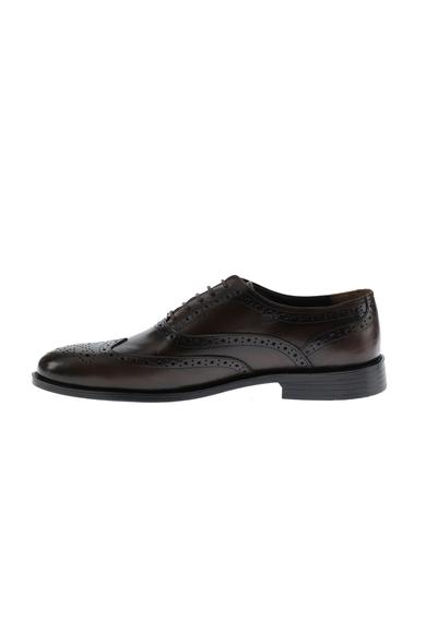 Erkek Giyim - ORTA KAHVE 40 Beden Bağcıklı Klasik Ayakkabı
